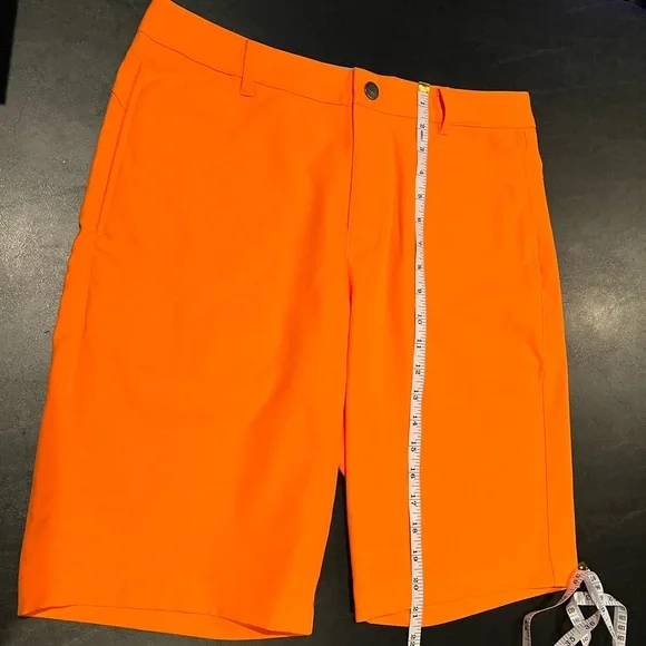 Puma Jackpot Men’s Orange Golf Shorts - Picture 6 of 7